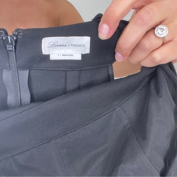 Lovers & Friends Black Cut Out Trumpet CeCe Gown - Picture 9 of 16